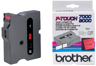 brother TX-Tape TX-251 Schriftbandkassette, Bandbreite: 24mm