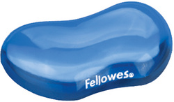 Fellowes Maus-Handgelenkauflage Crystals Gel, blau