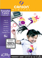 CANSON T-shirt InkJet-Transfer-Folie, 140 g/qm