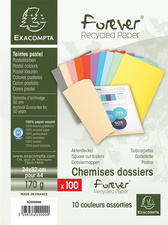 EXACOMPTA Aktendeckel FOREVER 250, DIN A4, chamois