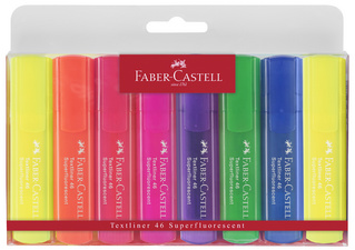 FABER-CASTELL Textmarker TEXTLINER 1546, 8er Etui