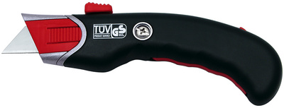 WEDO Safety-Cutter Premium, Klinge: 19 mm, schwarz/rot