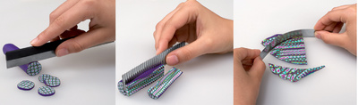 FIMO Cutter, 3-teiliges Messer-Set für Modelliermasse