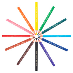 BIC KIDS Dreikant-Buntstifte Evolution Triangle, 144er Pack