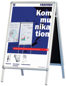 FRANKEN Plakatständer Standard, DIN A2, 420 x 594 mm