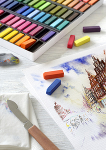 FABER-CASTELL Softpastellkreiden CREATIVE STUDIO, 24er Etui