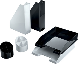 helit Stehsammler Black & White, DIN A4, weiß
