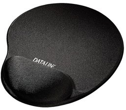 Esselte Handgelenkauflage mit Maus Pad Gel-Rest, schwarz
