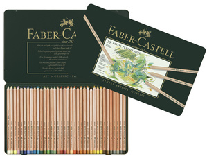 FABER-CASTELL Buntstifte PITT PASTELL, 24er Metalletui