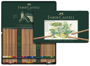 FABER-CASTELL Buntstifte PITT PASTELL, 24er Metalletui