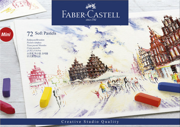 FABER-CASTELL Softpastellkreiden STUDIO QUALITY, 72er Etui