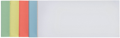 FRANKEN Moderationskarte, 95 x 105 mm, selbsthaftend, weiß
