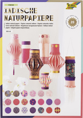folia Naturpapierblock PUNJAB, DIN A4, 20 Blatt