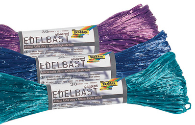 folia Edelbast, 40 mm x 30 m, farbig sortiert