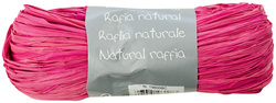 Clairefontaine Raffia-Naturbast, rosa