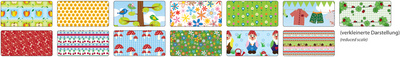 folia Motivkarton Garten, 500 x 700 mm, 270 g/qm
