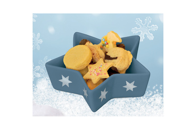 HERMA Weihnachts-Sticker DECOR Sterne Silber, im Display