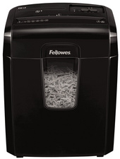 Fellowes Aktenvernichter Powershred 8Cd, schwarz, Partikel