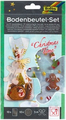 folia Zellglasbeutel-Set CHRISTMAS TIME, 145 x 235 mm