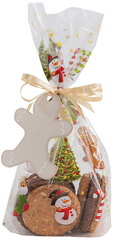 folia Zellglasbeutel-Set CHRISTMAS TIME, 145 x 235 mm