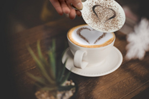 Securit Kaffee-Schablonen-Set, 2-teilig