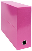 EXACOMPTA Archivbox Iderama, Karton, 90 mm, rosa