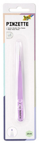 folia Pinzette, spitz, Länge: 135 mm, schwarz beschichtet