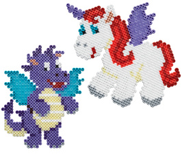 Hama Bügelperlen midi Drachenfreunde, Geschenkpackung
