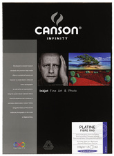 CANSON INFINITY Fotopapier Platine Fibre Rag, 310 g/qm, A4