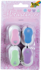folia Motivstanzer MINI Ganzjahresmotive, Set 1