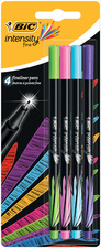 BIC Fineliner Intensity Fine MIXED, 8er Blister