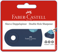 FABER-CASTELL Doppelspitzdose SLEEVE, farbig sortiert