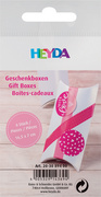 HEYDA Geschenkbox, Karton, klein, weiß