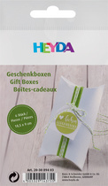 HEYDA Geschenkbox, Karton, groß, creme