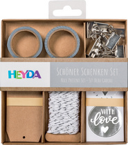 HEYDA Verpackungs-Set Schöner Schenken, rot