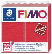 FIMO EFFECT LEATHER Modelliermasse, lagune, 57 g