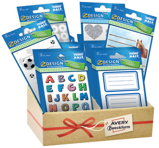 AVERY Zweckform ZDesign Sticker-Sortiment Schule