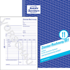 AVERY Zweckform Formularbuch Bewirtungskosten-Beleg, A5