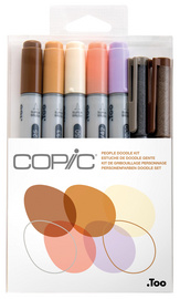 COPIC Marker ciao, 7er Set Doodle Kit People