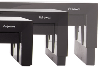 Fellowes Monitorständer Designer Office Suites, schwarz