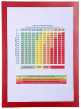 EXACOMPTA Magnetrahmen, DIN A4, rot