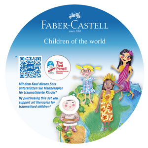 FABER-CASTELL Dreikant-Buntstift Colour GRIP, Display
