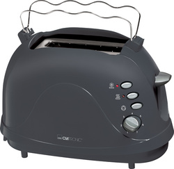 CLATRONIC 2-Scheiben-Toaster TA 3565, grau