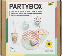 folia Party-Box Girls, 42-teilig