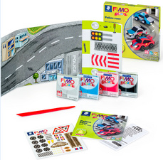 FIMO kids Modellier-Set Form & Play Police race, Level 3