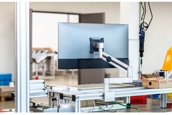 DURABLE Monitorarm, für 1 Monitor, Tischklemme