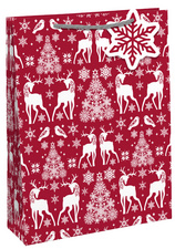 Clairefontaine Weihnachts-Geschenktüte Scandinave, klein