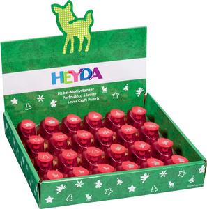 HEYDA Weihnachts-Motivstanzer, klein, Bambi-Display