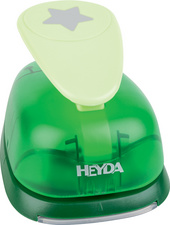 HEYDA Motivstanzer XXL Schneeflocke, Farbe: grün