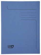 EXACOMPTA Sammelmappe CleanSafe, DIN A4, Karton, blau